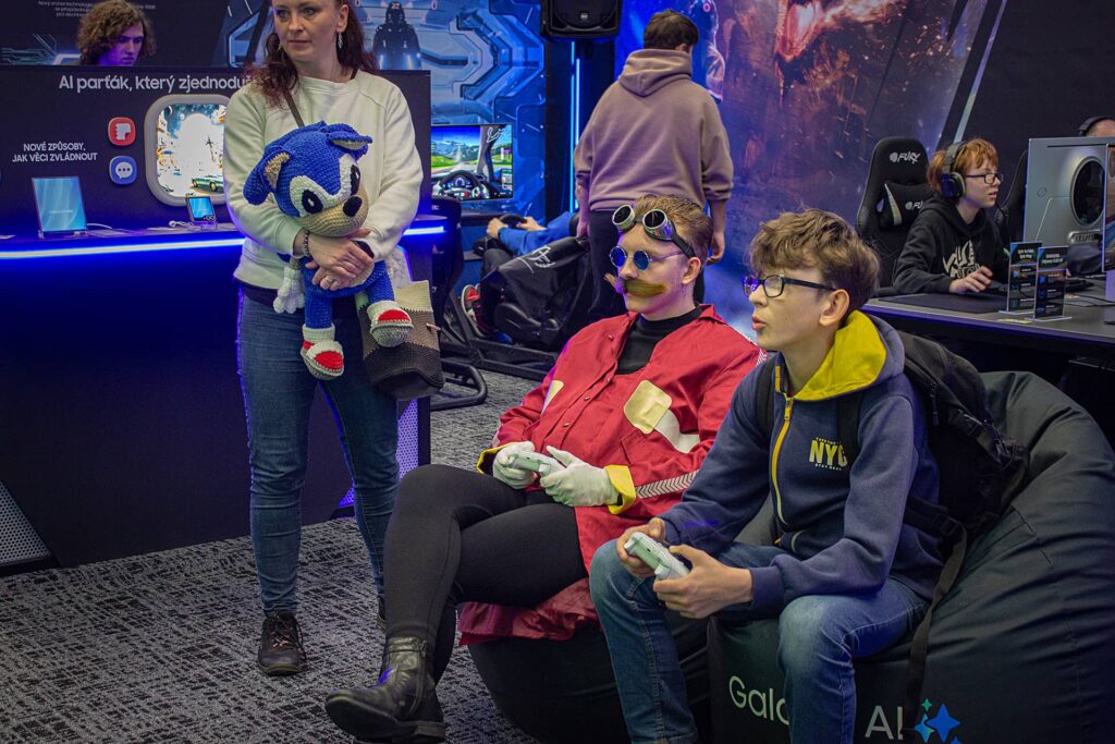 Comic-Con Prague 25 - Dr. Eggman zkouší videohry
