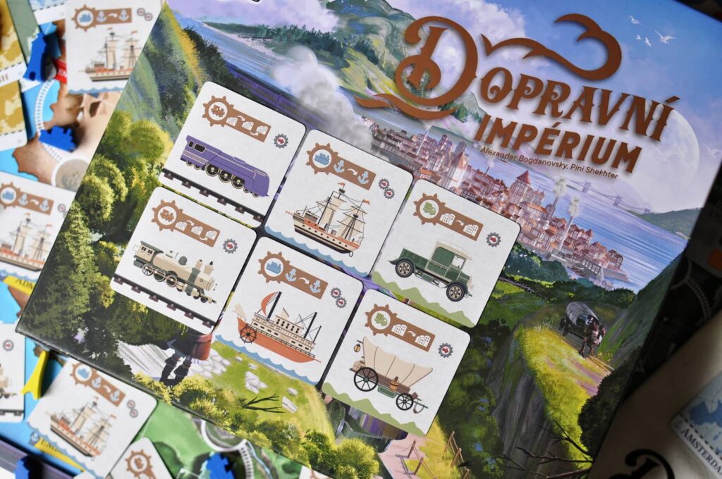 Dopravní impérium - karty přepravy