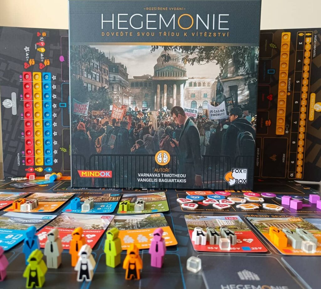 Hegemonie Doveďte svou třídu k vítězství - desková hra