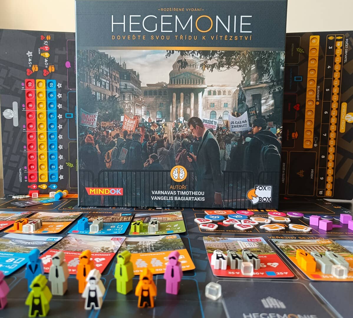 Hegemonie Doveďte svou třídu k vítězství - desková hra