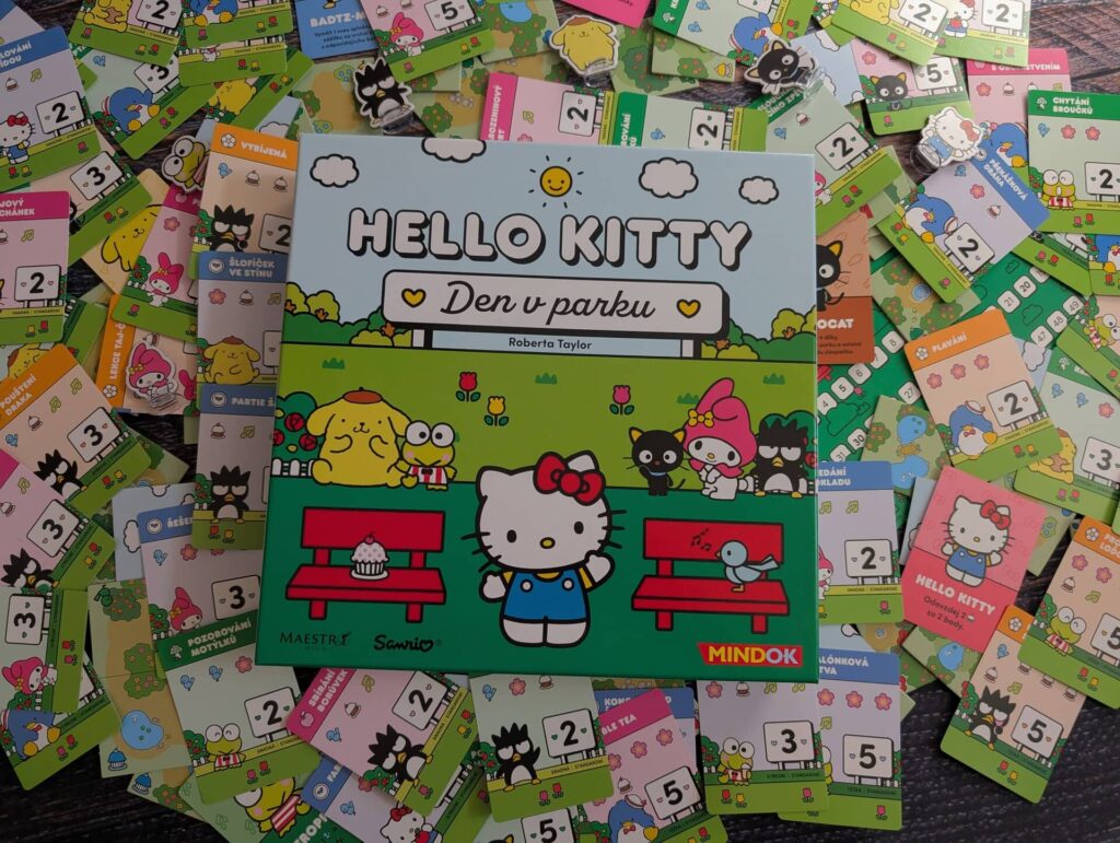 Hello Kitty: Den v parku - desková hra
