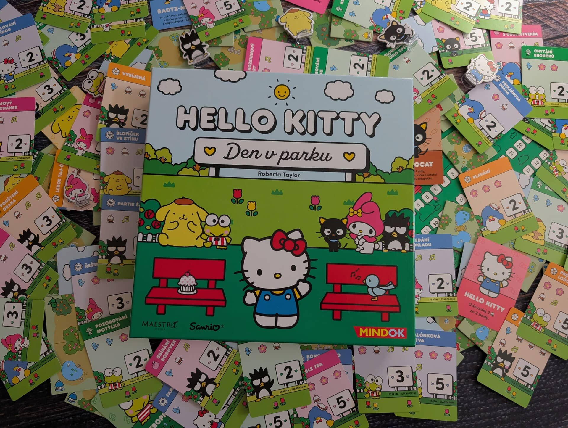 Hello Kitty: Den v parku - desková hra