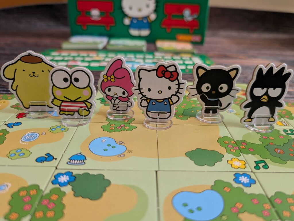 Hello Kitty: Den v parku - hrdinové