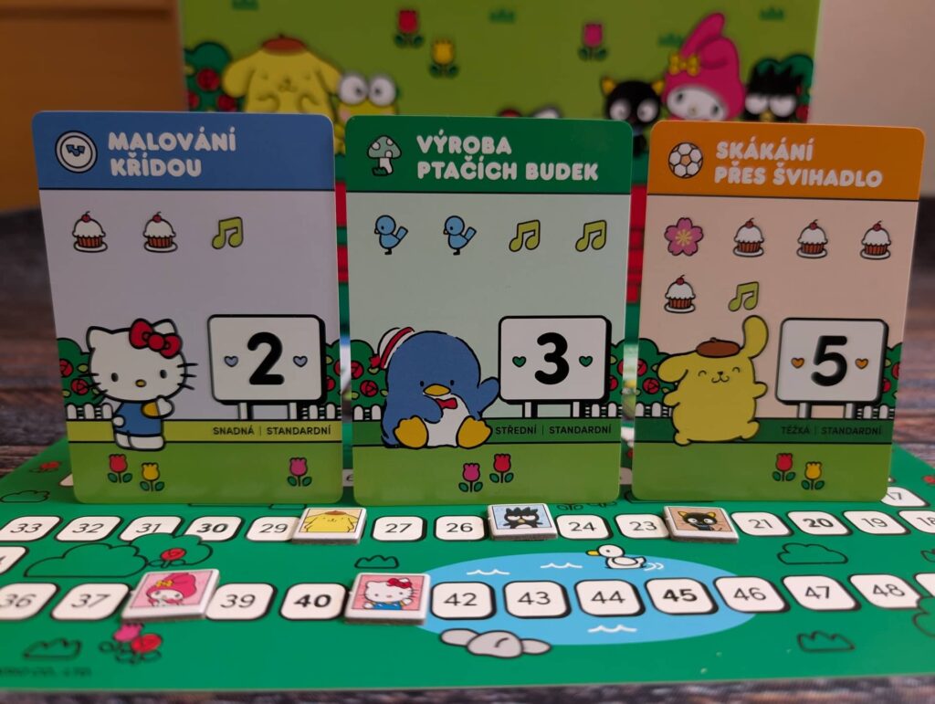 Hello Kitty: Den v parku - lehčí strana úkolů
