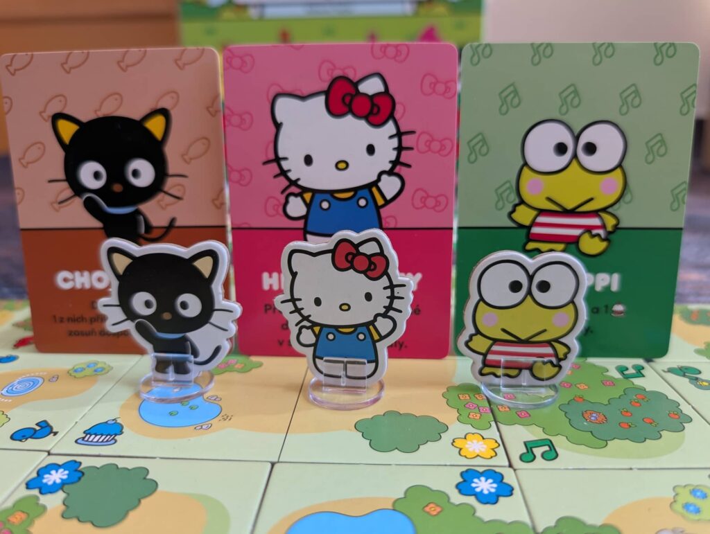 Hello Kitty: Den v parku - zbytek hrdinů