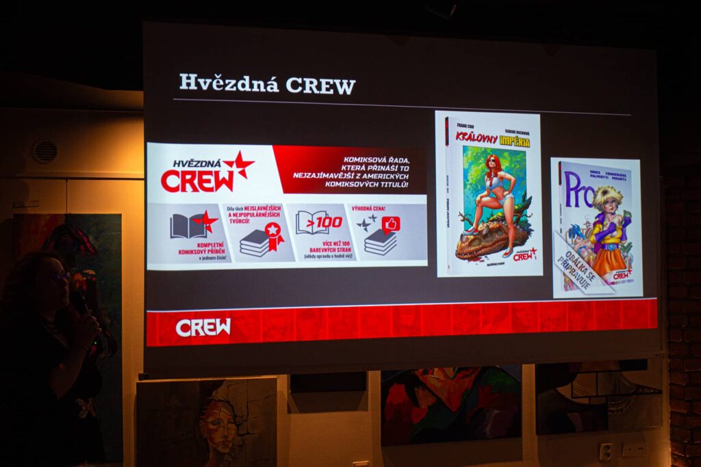 Jarní setkání s Nakladatelstvím Crew - 2025 - Hvězdná Crew