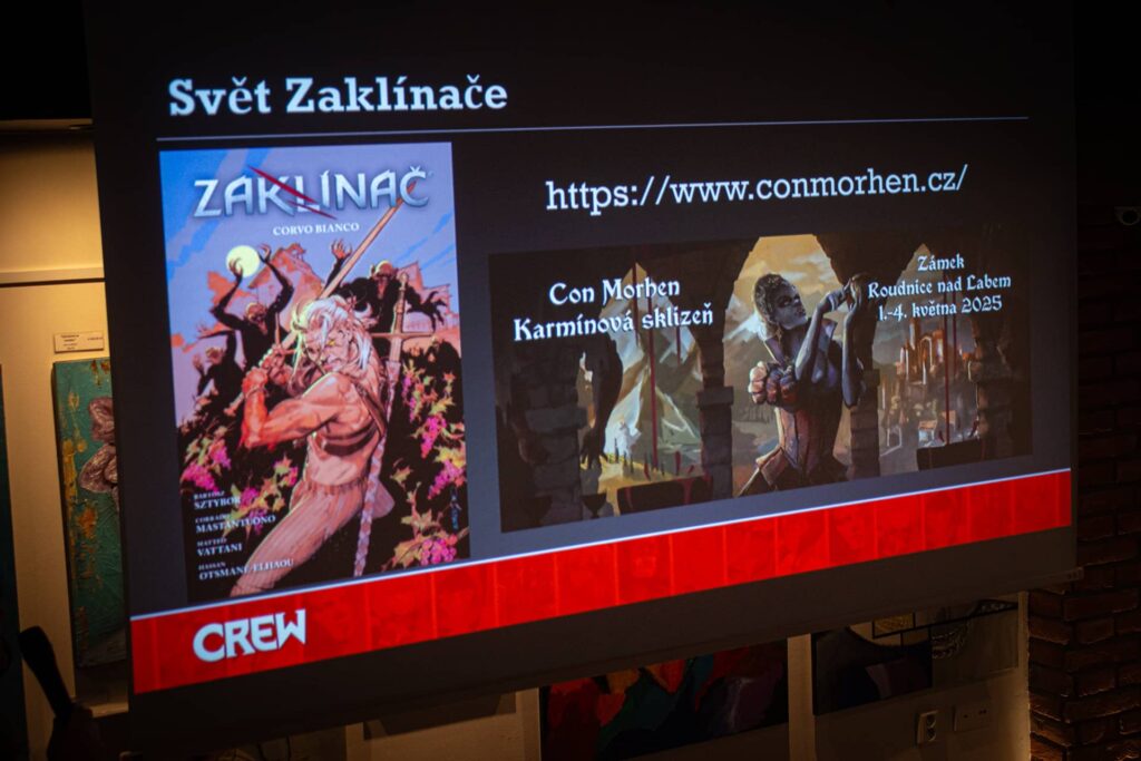 Jarní setkání s Nakladatelstvím Crew - 2025 - Zaklínač