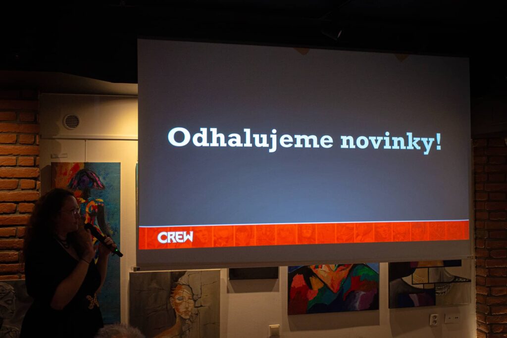 Jarní setkání s Nakladatelstvím Crew - 2025 - novinky