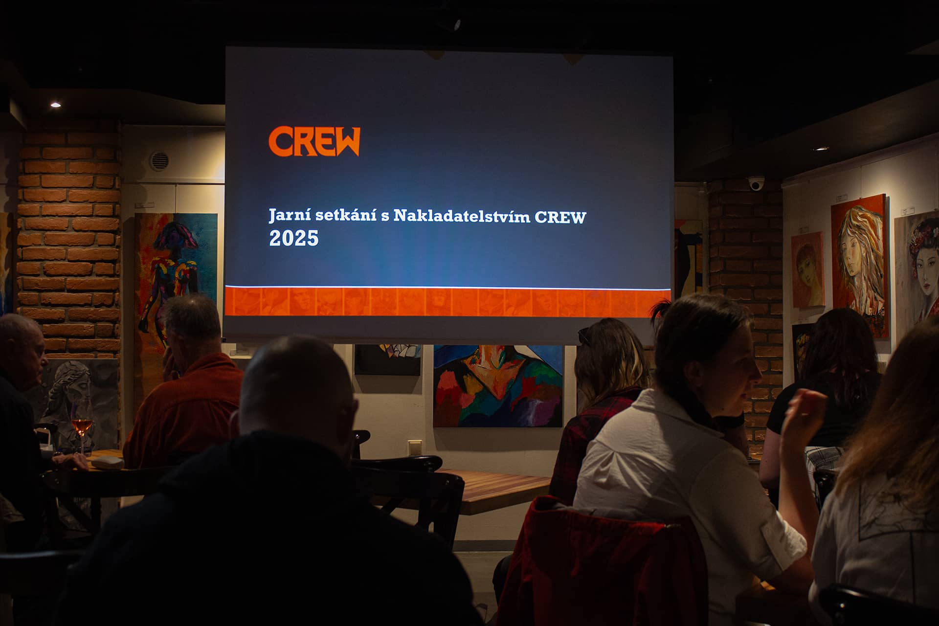 Jarní setkání s Nakladatelstvím Crew - 2025