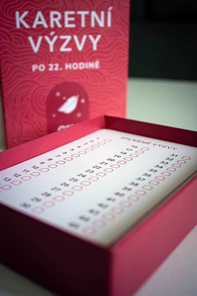 Karetní výzvy po 22. hodině - splněné výzvy