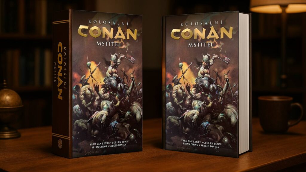 Kolosální Conan Mstitel - cover
