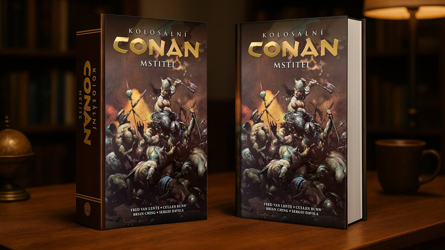 Kolosální Conan Mstitel - cover