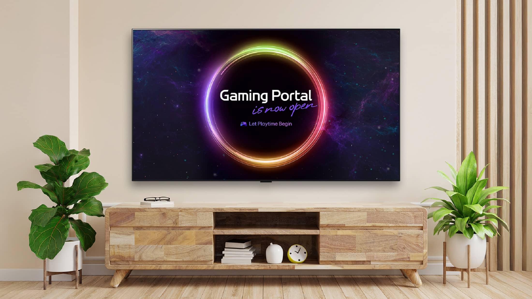 LG Gaming Portal - úvodka