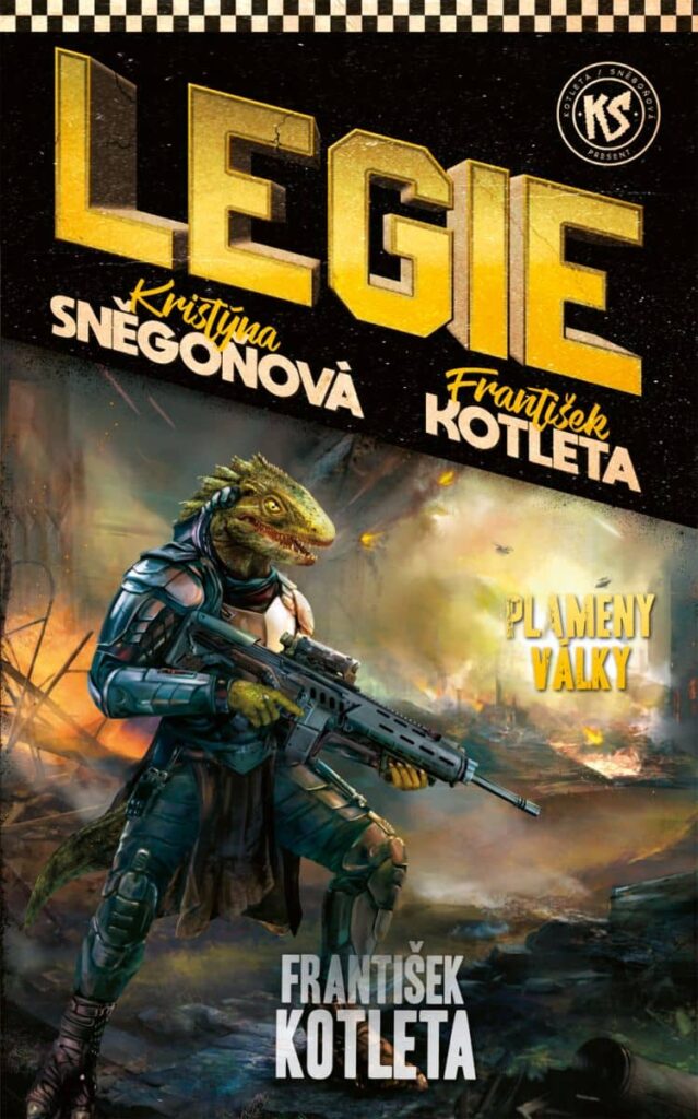 Legie Plameny války - obálka
