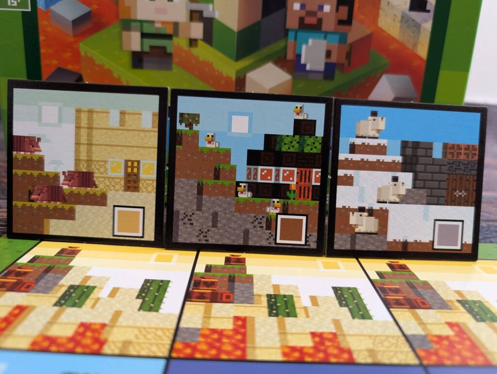 Minecraft: Builders & Biomes Junior - minecraftí pásovci, racci i kapybary