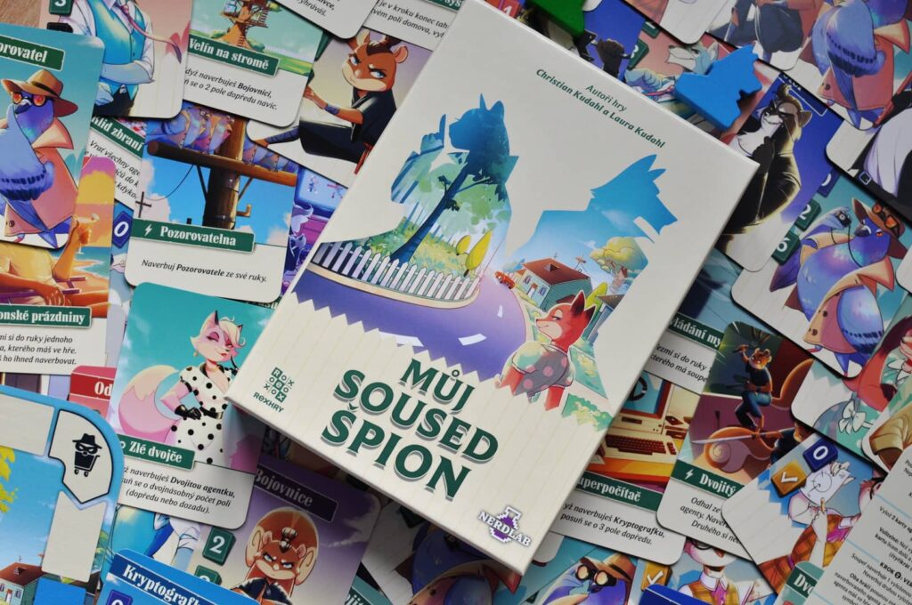 Můj soused špion - krabice s komponenty