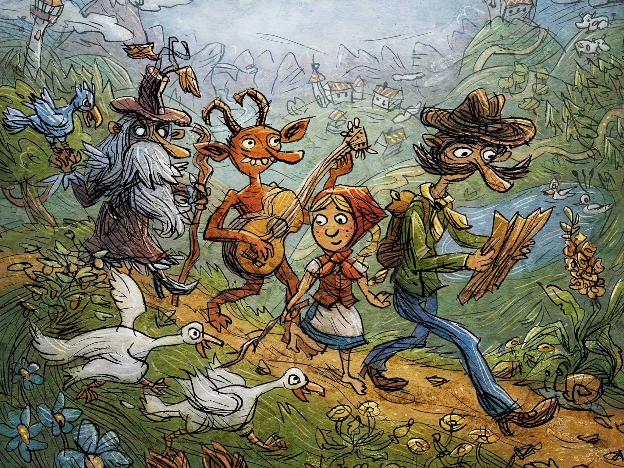Pilgrims Curious Adventures - úvodka
