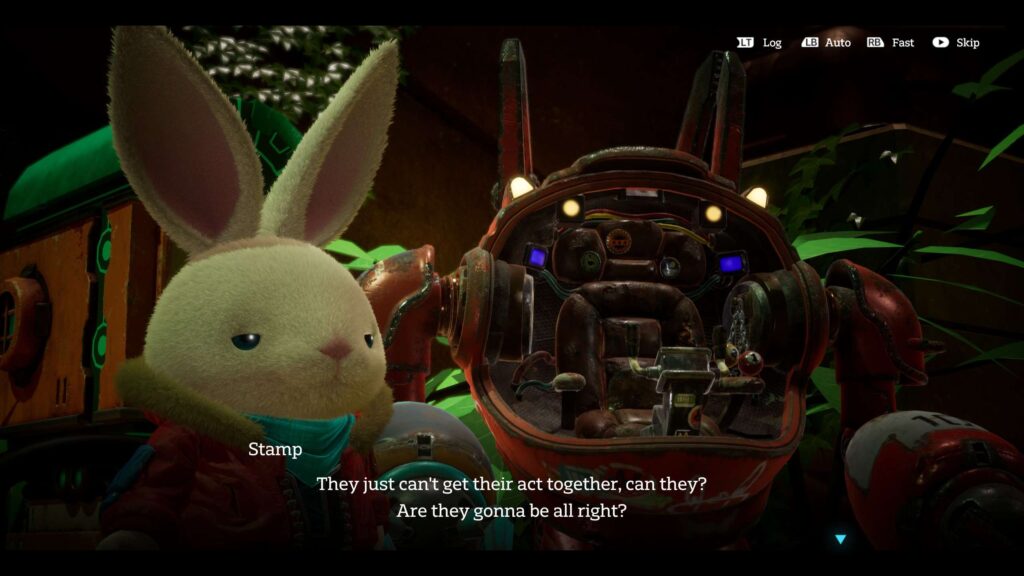 Rusty Rabbit - dialog u mecha