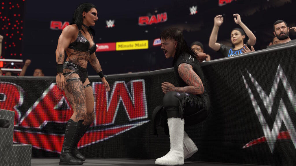 WWE 2K25 – když žena bije muže