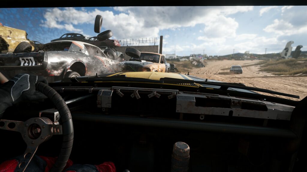 Wreckfest 2 - viditelnost je pro sraby