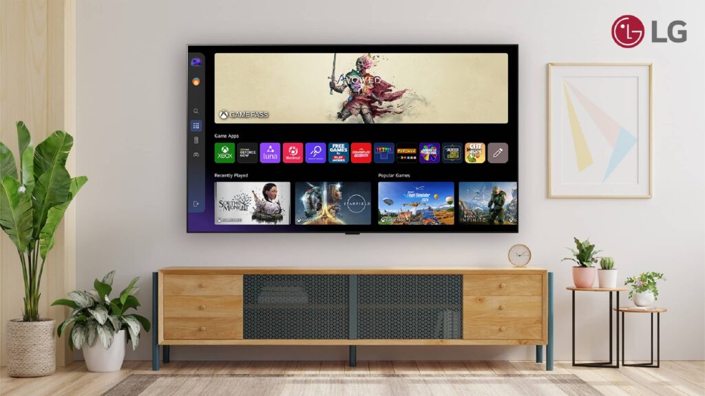 Xbox Gaming Portal – na televizi