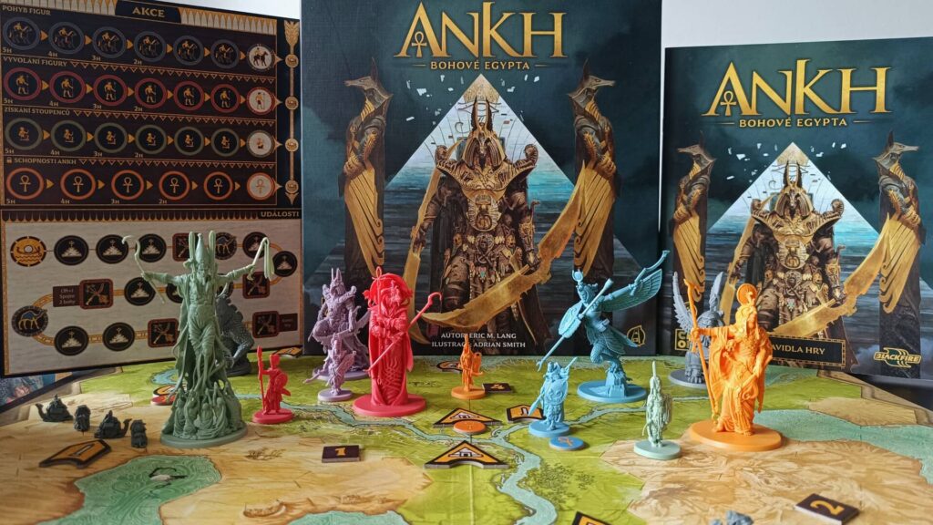 Ankh Bohové Egypta - desková hra