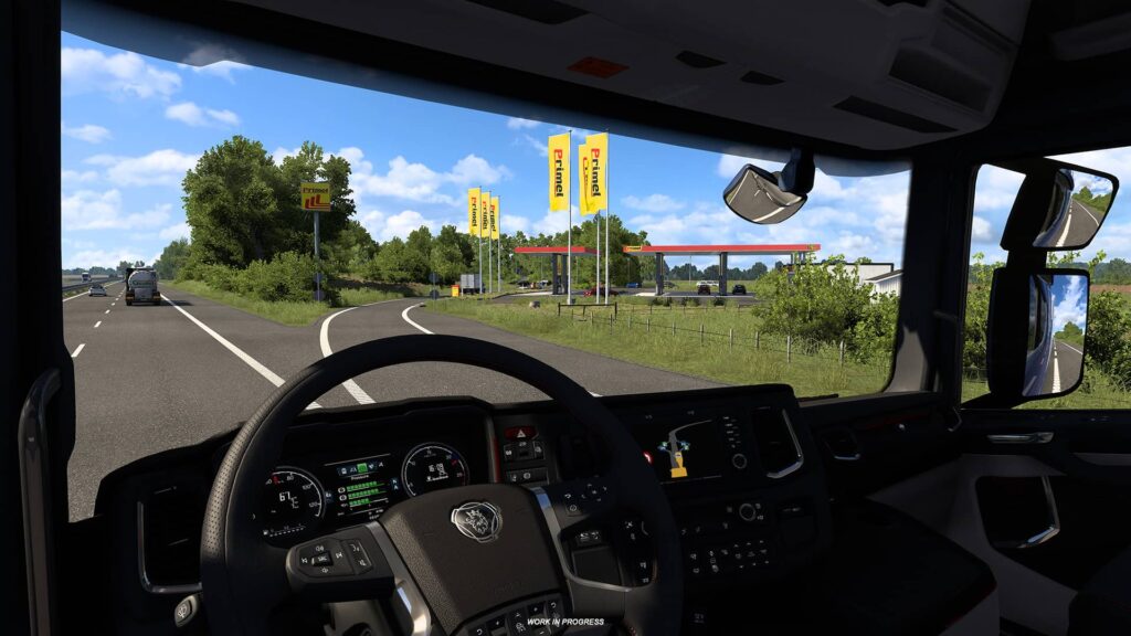 ETS2 Skandinávie - benzínka