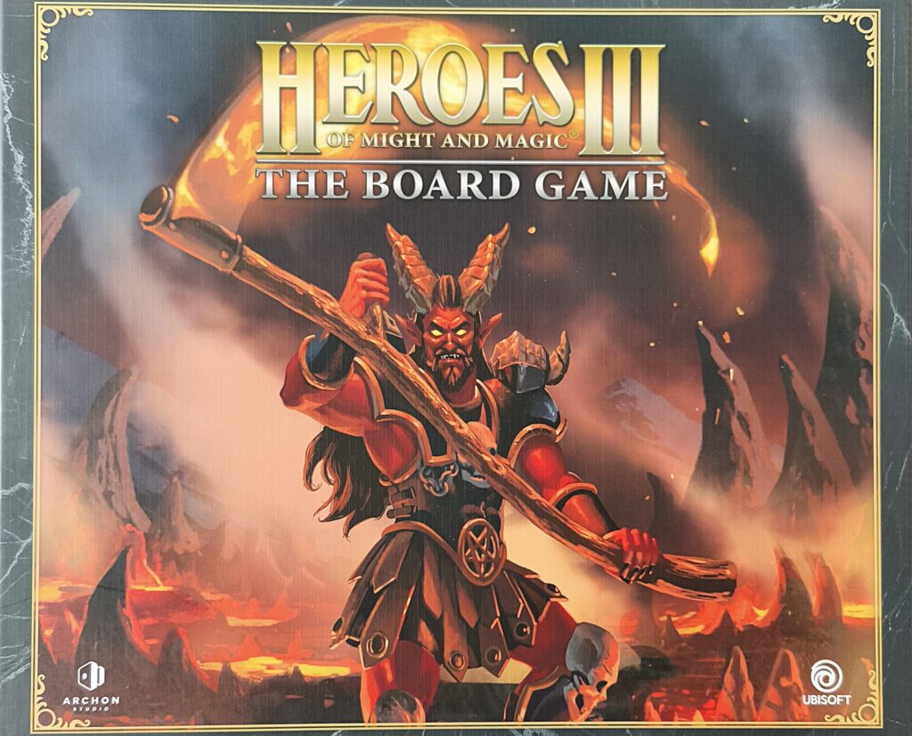 Heroes of Might and Magic III - Peklo - desková hra