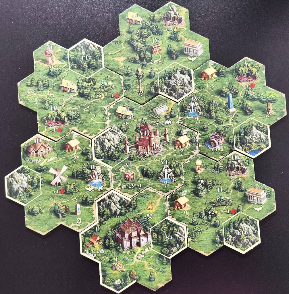 Heroes of Might and Magic III – Bašta - herní plán