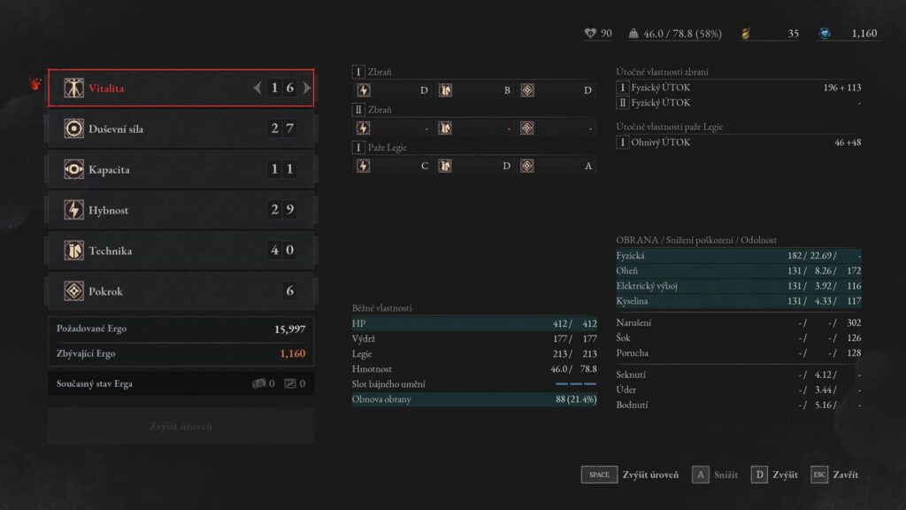 Lies of P - statistiky