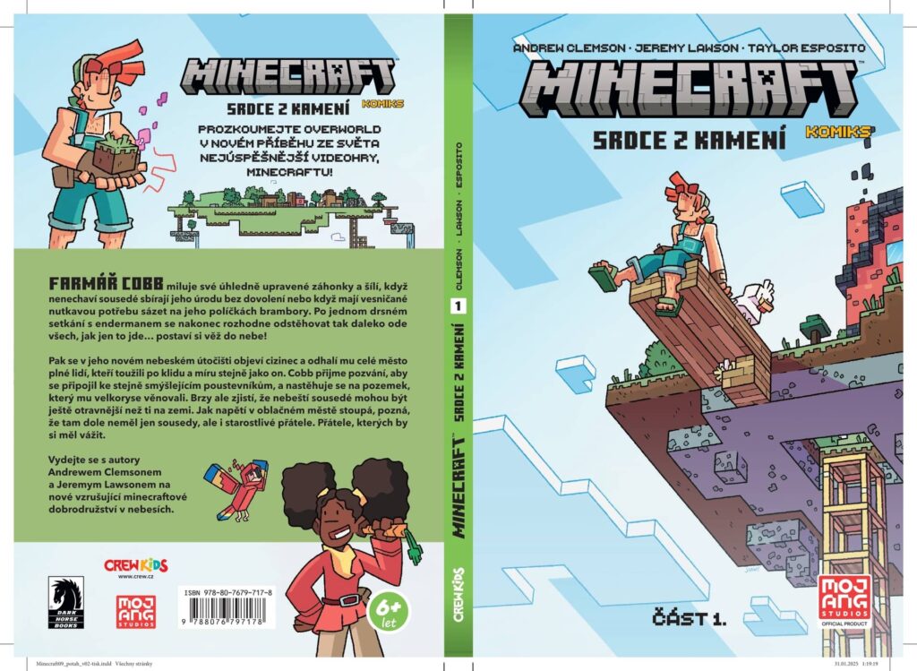 Minecraft: Srdce z kamení 1 - obálka