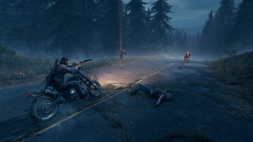 Days Gone Remastered - noční lov na motorce