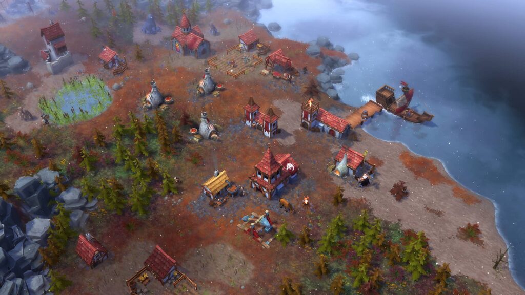 Northgard - Clan of the Hippogriff - budování