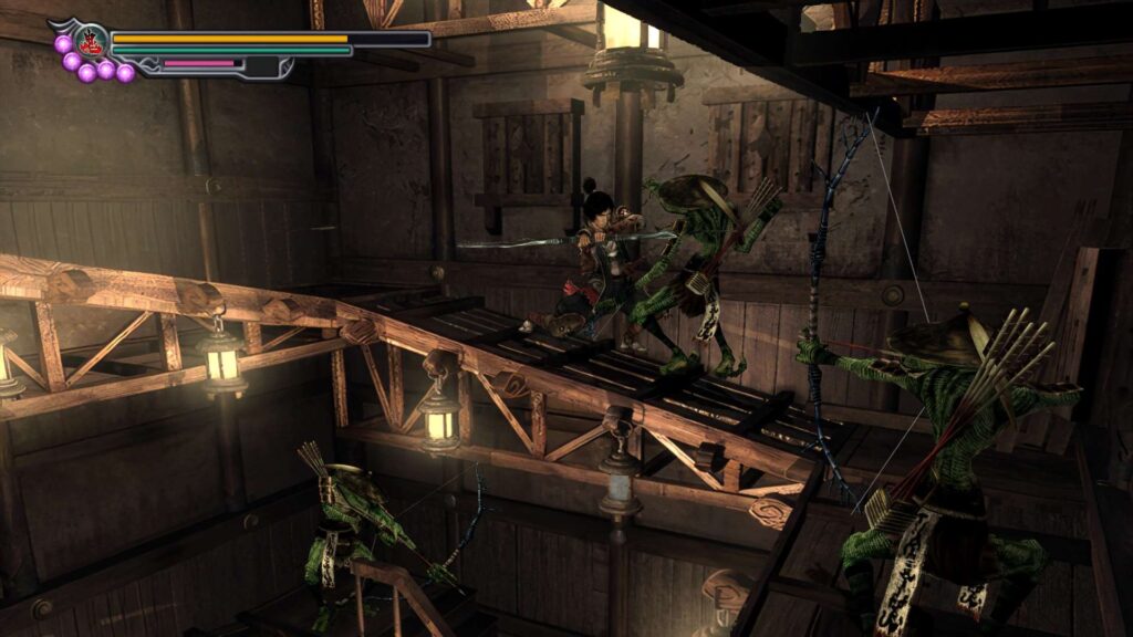 Onimusha 2: Samurai's Destiny - tak jako kdysi v noci spolu potmě na schodech
