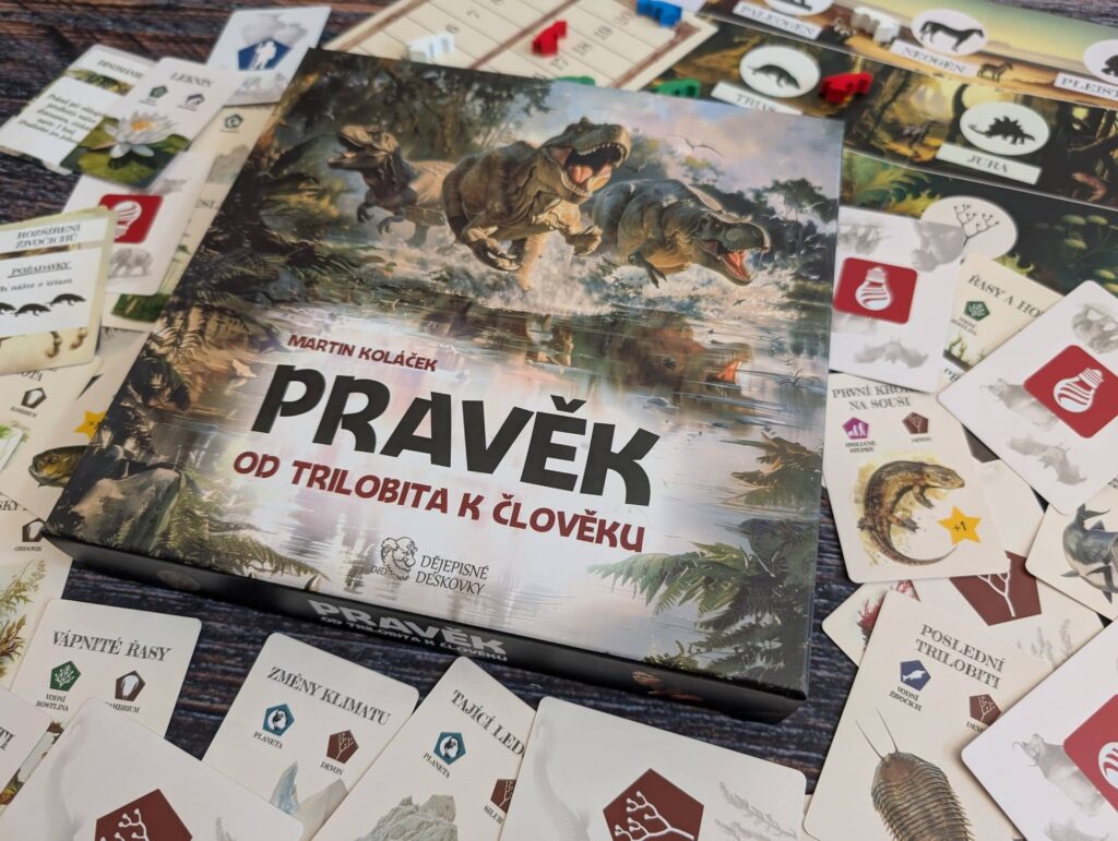 Pravěk: Od trilobita k člověku - desková hra