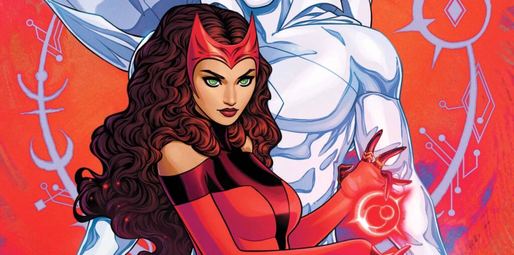 The Vision and the Scarlet Witch - cover