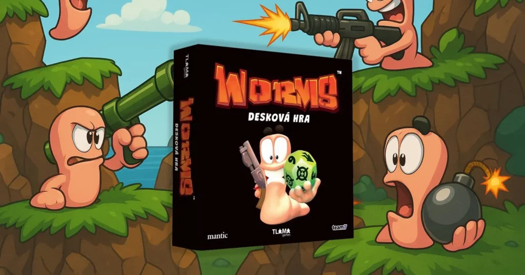 Worms Deskova hra - úvodka