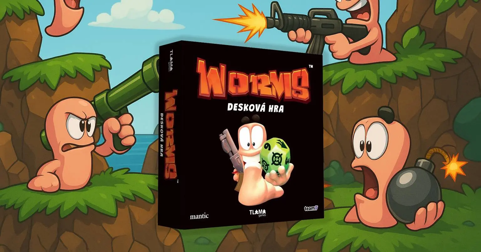 Worms Deskova hra - úvodka