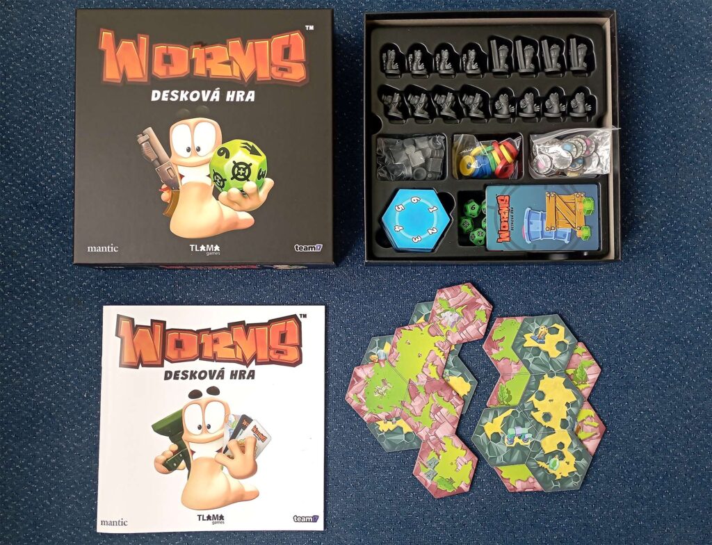 Worms: Desková hra – Krabice s insertem