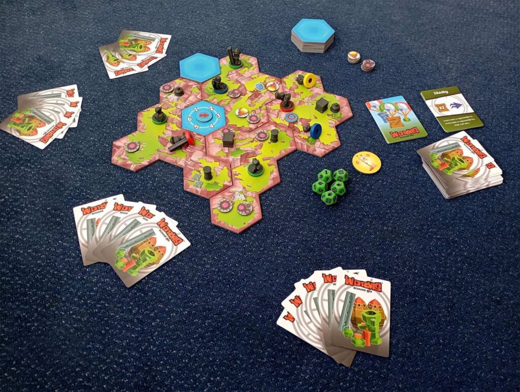 Worms: Desková hra – Rozehraná partie