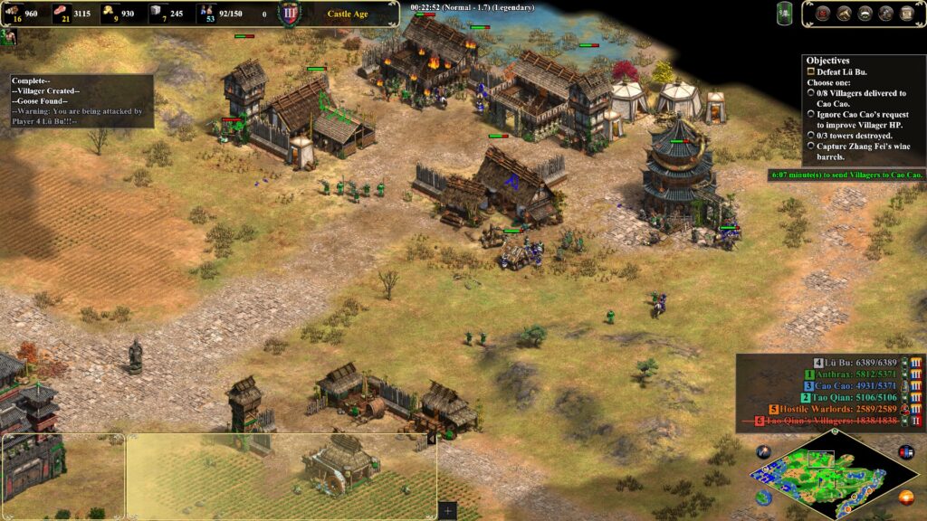 AoE:DE DLC Three kingdoms - screenshot