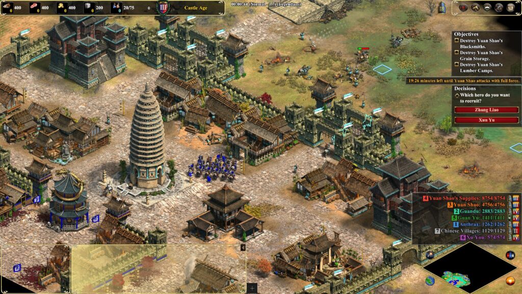 AoE:DE DLC Three kingdoms - screenshot