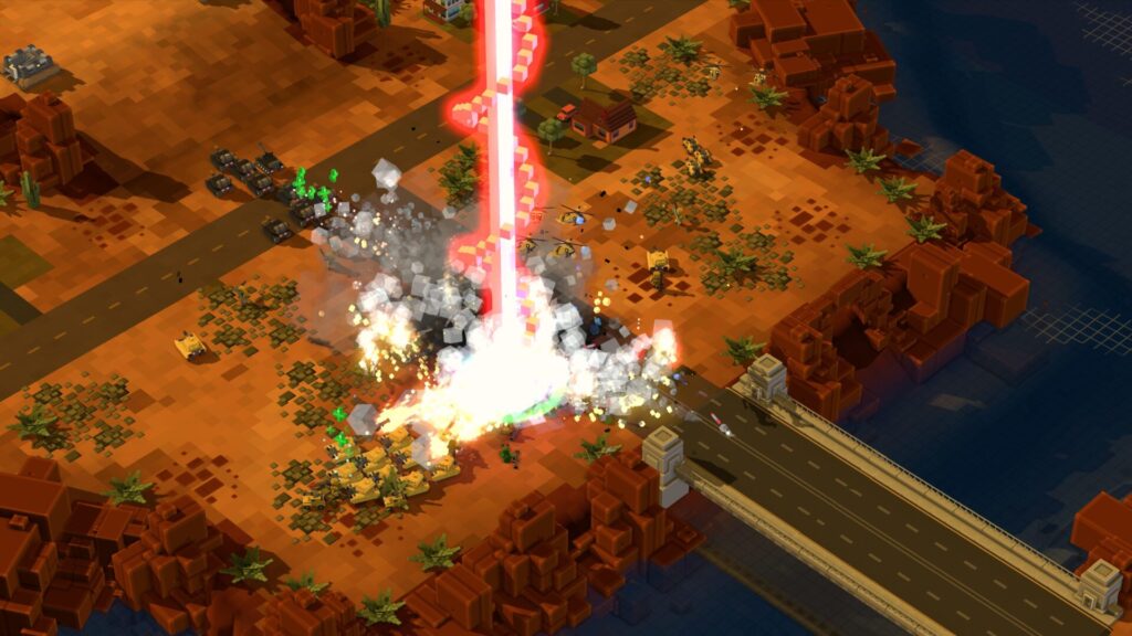 9-Bit Armies A Bit Too Far - očistný laser