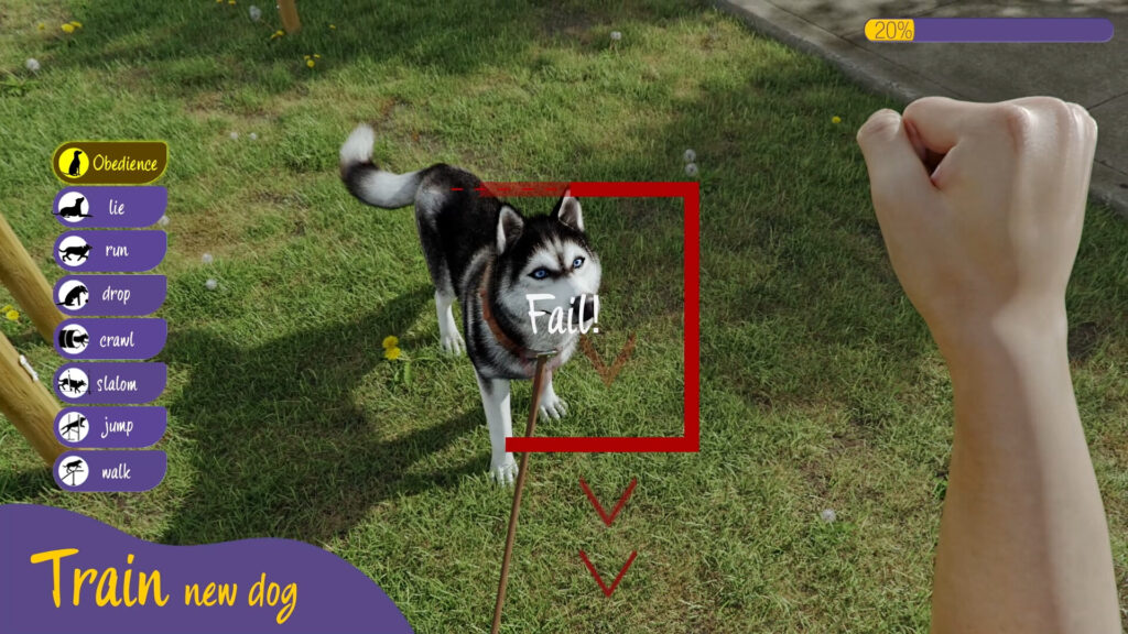 Animal Trainer Simulator - psí neúspěch