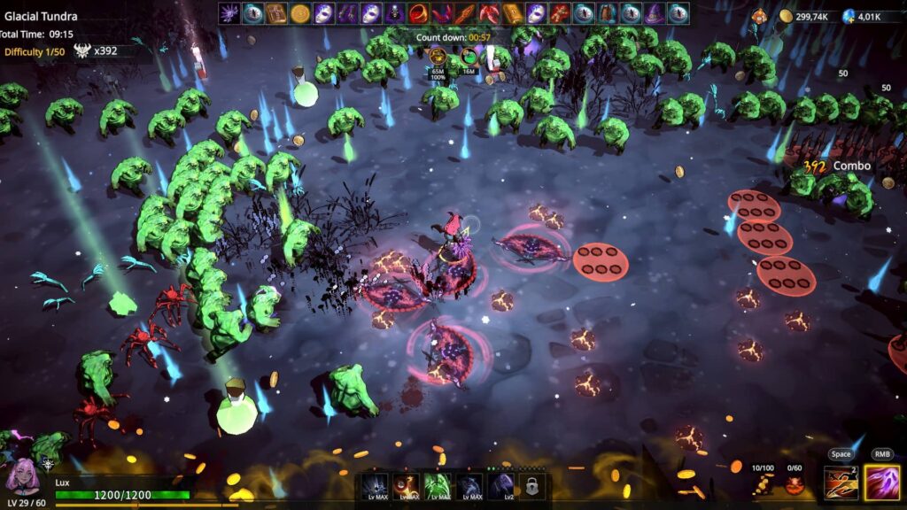 Artifact Seeker - hordy nepřátel