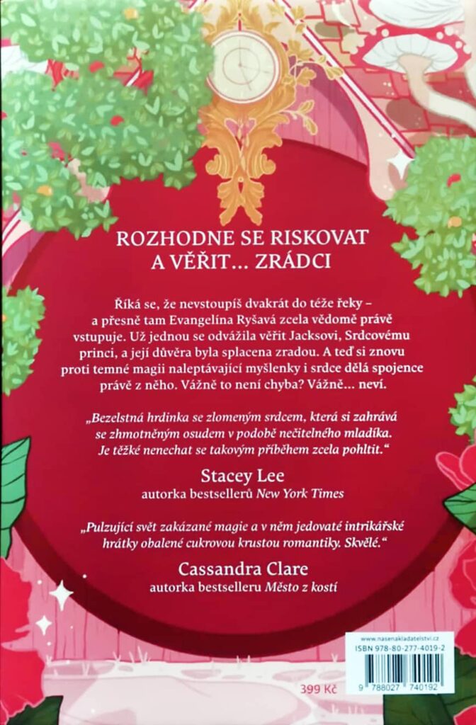 Balada o nešťastných koncích - zadní strana