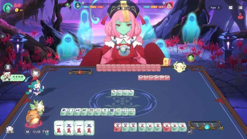 Demonic Mahjong - souboj