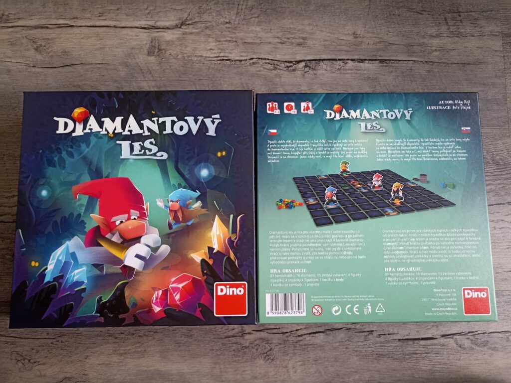 Diamantový les - krabice