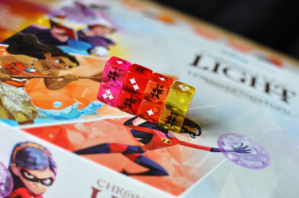Disney Chronicles of Light Temnota na ústupu - kostky