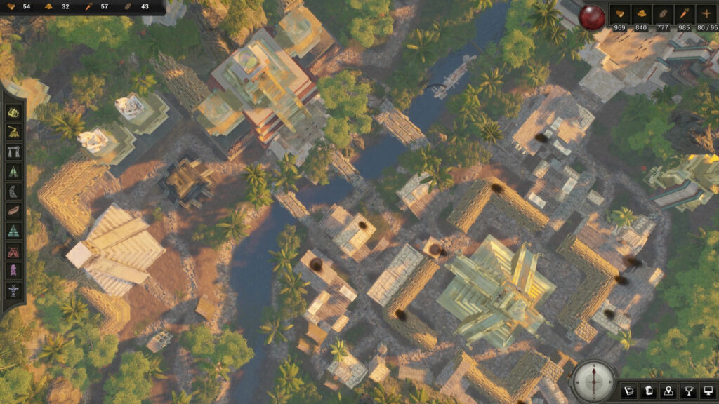 El Dorado The Golden City Builder - superptačí pohled